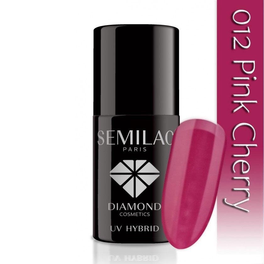 012 uv hybrid semilac pink cherry 7ml