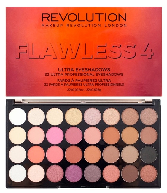 makeup revolution flawless 4 ultra paleta 32 cieni