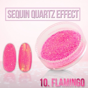 pylek sequin quartz effect flamingo.