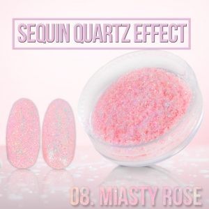 pylek sequin quartz effect misty rose.