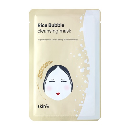 skin79 rice bubble cleansing mask