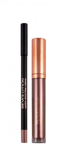 makeup revolution metallic lip kit dynasty