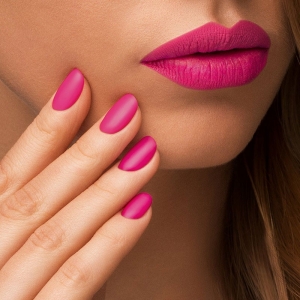 semilac matt lips pink rock 007..