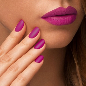 semilac matt lips purple diamond 011..