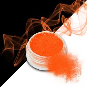 smoke nails pigment do efektu dymu orange 05